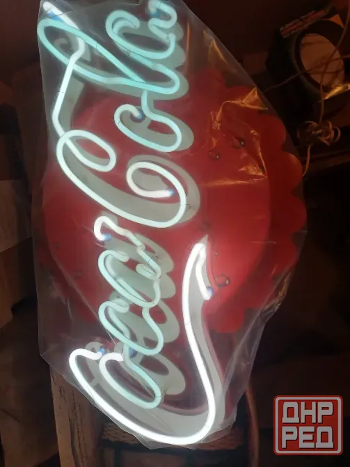 Coca-Cola неоновая вывеска Донецк - изображение 1