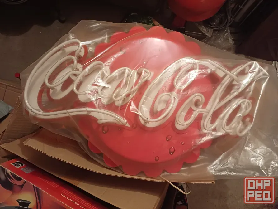 Coca-Cola неоновая вывеска Донецк - изображение 2
