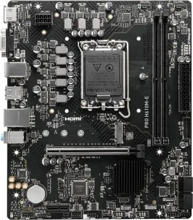 Материнская плата MSI PRO H610M-E DDR4 Intel LGA1700 Новая Донецк