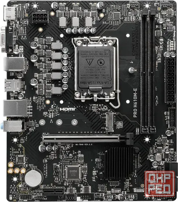 Материнская плата MSI PRO H610M-E DDR4 Intel LGA1700 Новая Донецк - изображение 2