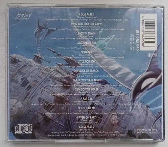 Asia (1992) Aqua - CD, фирм.(Germany), Prog.rock Макеевка