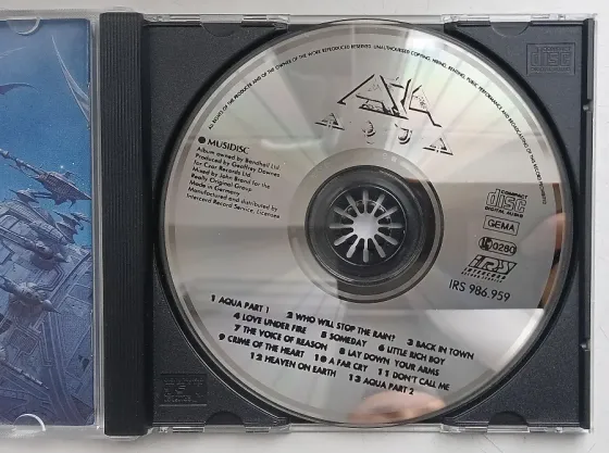 Asia (1992) Aqua - CD, фирм.(Germany), Prog.rock Макеевка