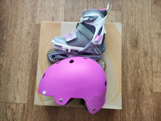 Детские ролики ROLLERBLADE оригинал + Шлем К2 оригинал Донецк