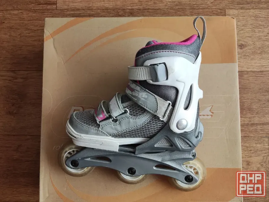 Детские ролики ROLLERBLADE оригинал + Шлем К2 оригинал Донецк - изображение 3