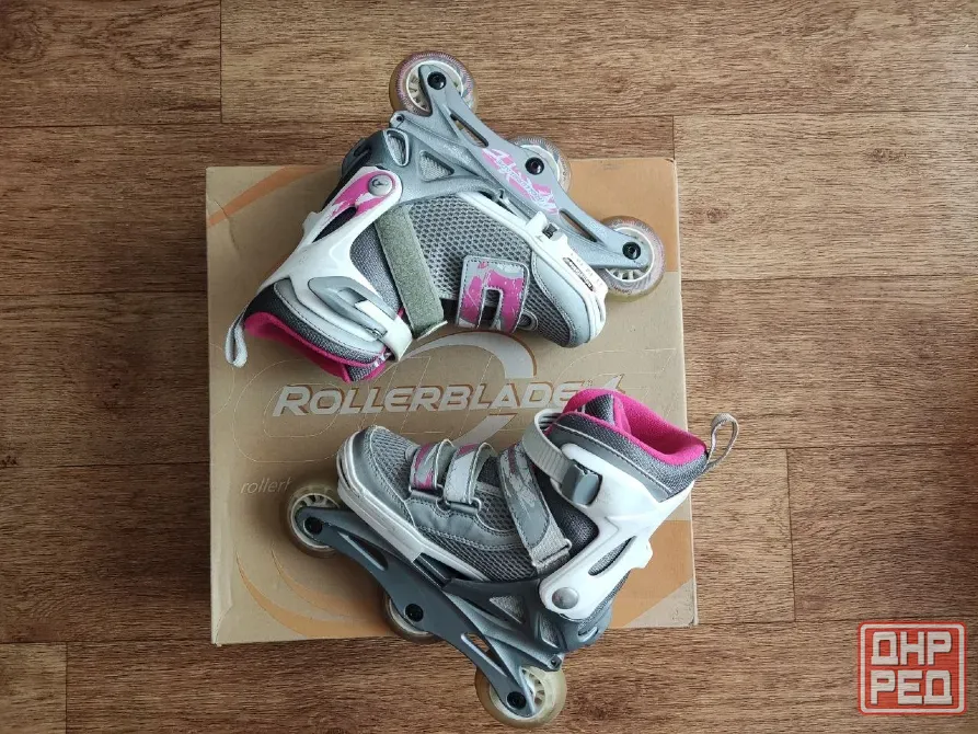 Детские ролики ROLLERBLADE оригинал + Шлем К2 оригинал Донецк - изображение 1