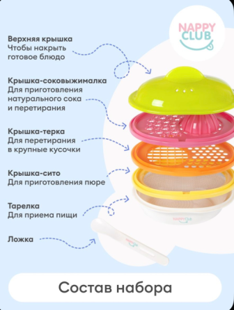 Набор для прикорма, Nappy Club Донецк