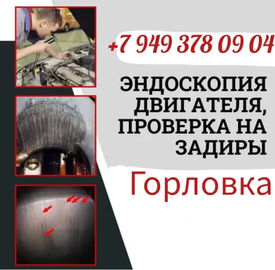 Эндоскопия двигателя Горловка