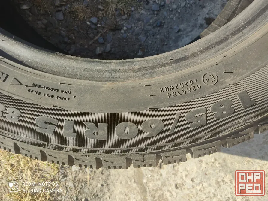 185 60 15 Nokian зимние шины комплект 4 штуки Донецк - изображение 2