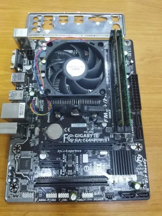 Комплект процессор AMD A6-6400K + Материнская плата + память Донецк