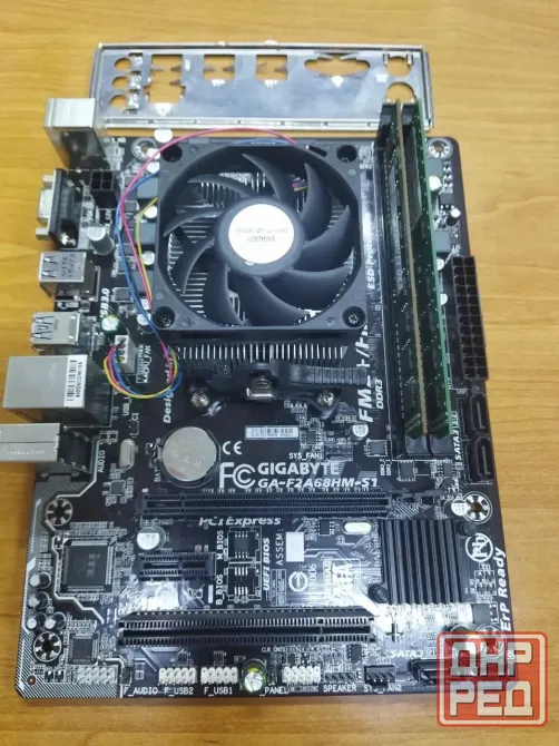 Комплект процессор AMD A6-6400K + Материнская плата + память Донецк - изображение 1