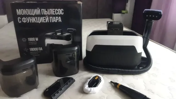 Паровой моющий пылесос 1800w Цена 6500 руб Макеевка