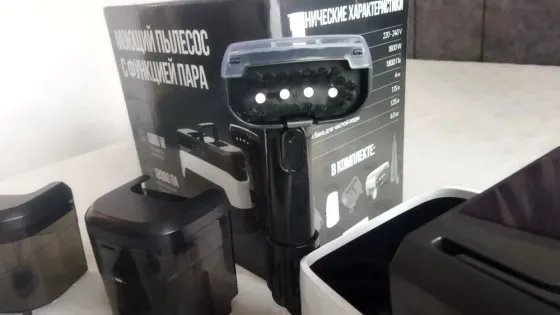 Паровой моющий пылесос 1800w Цена 6500 руб Макеевка