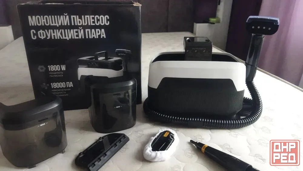 Паровой моющий пылесос 1800w Цена 6500 руб Макеевка - изображение 5