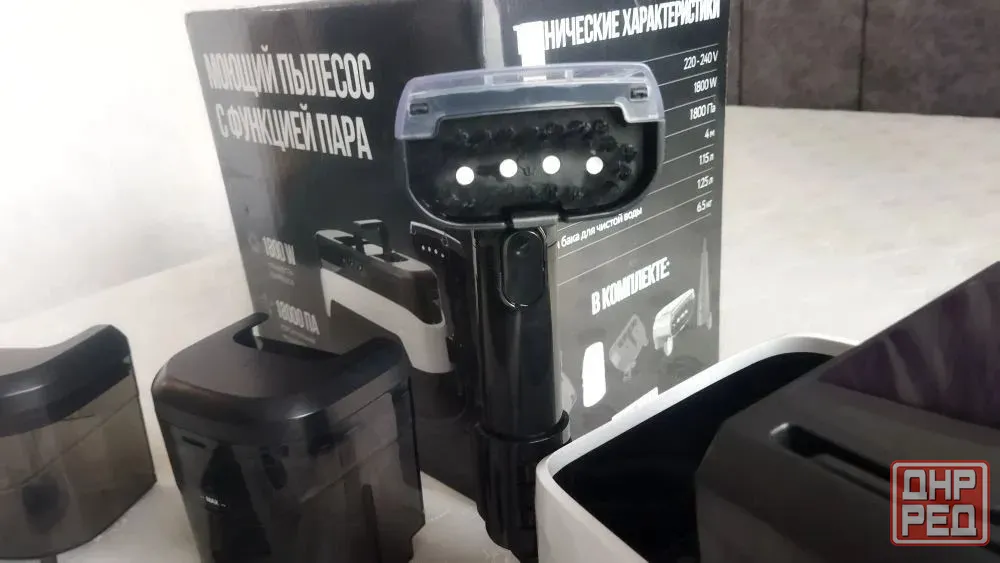 Паровой моющий пылесос 1800w Цена 6500 руб Макеевка - изображение 2