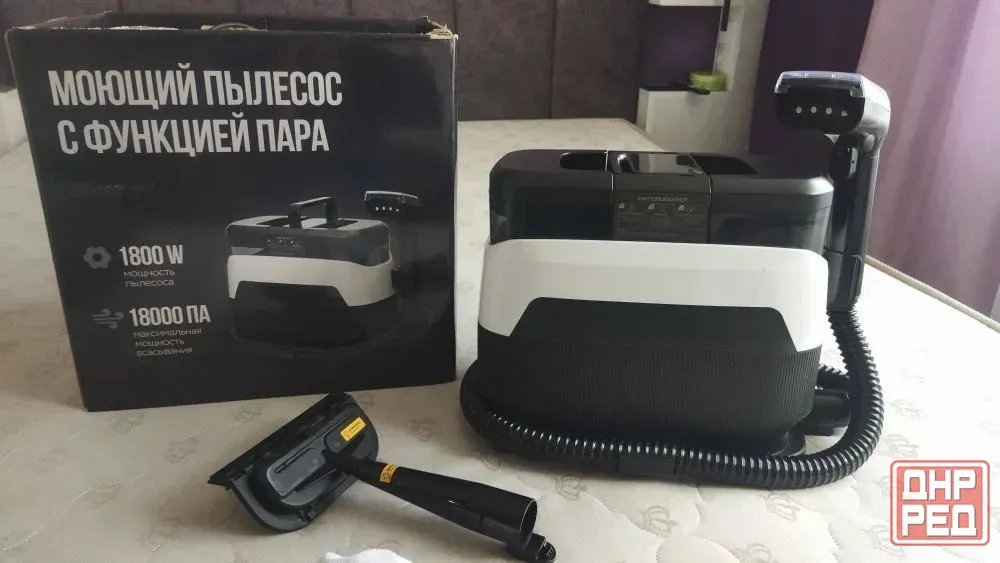 Паровой моющий пылесос 1800w Цена 6500 руб Макеевка - изображение 1