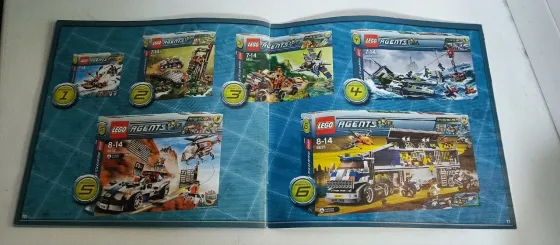 Продам LEGO Agents 8632 Swamp Raid / Миссия 2 - оригинал, инструкция Донецк
