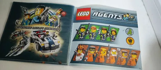 Продам LEGO Agents 8632 Swamp Raid / Миссия 2 - оригинал, инструкция Донецк