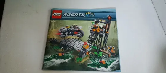 Продам LEGO Agents 8632 Swamp Raid / Миссия 2 - оригинал, инструкция Донецк