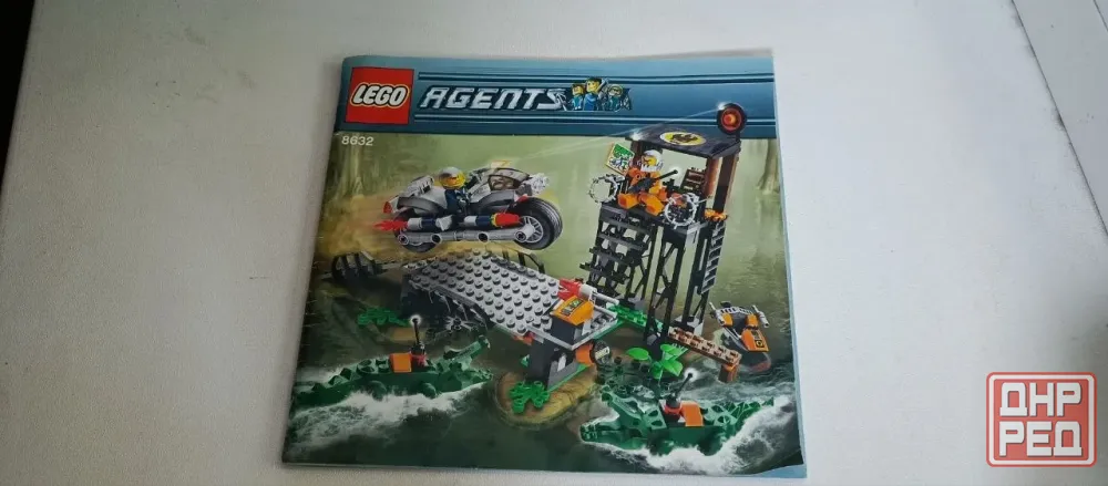 Продам LEGO Agents 8632 Swamp Raid / Миссия 2 - оригинал, инструкция Донецк - изображение 2