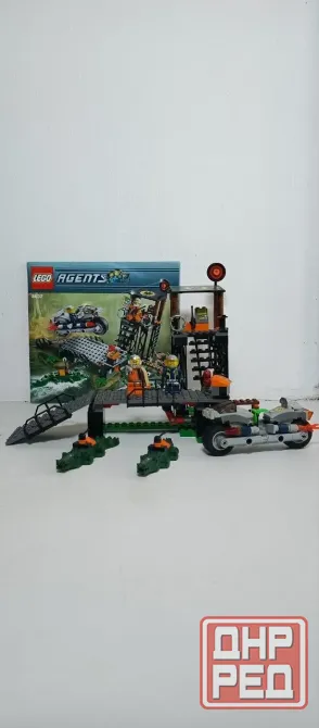 Продам LEGO Agents 8632 Swamp Raid / Миссия 2 - оригинал, инструкция Донецк - изображение 1