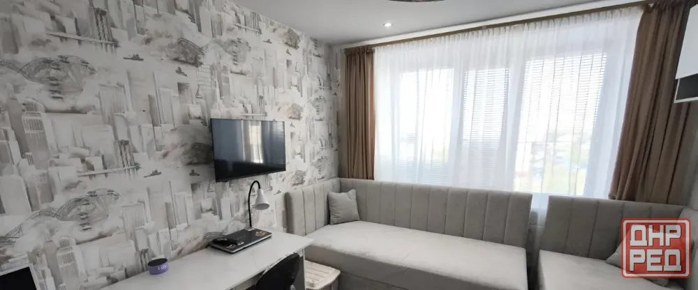 Стильная 2-комнатная квартира на Киевском проспекте - центр Донецка Донецк - изображение 3