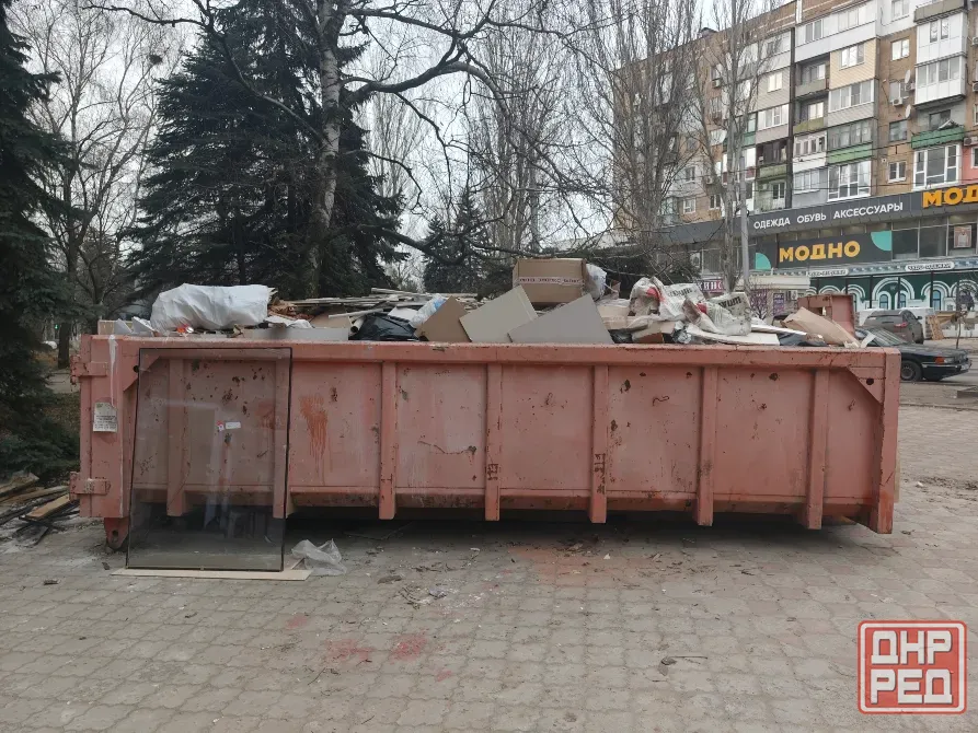 Вывоз мусора контейнер: 8,15,30м³ Донецк - изображение 3