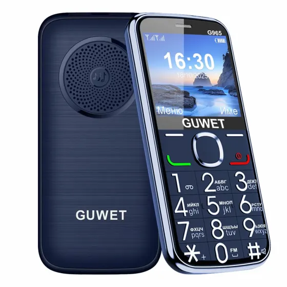 Телефон кнопочный Guwet G965 Blue Донецк