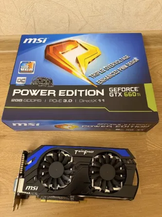 Видеокарта MSI GeForce GTX 660 Ti OC 2GB Донецк