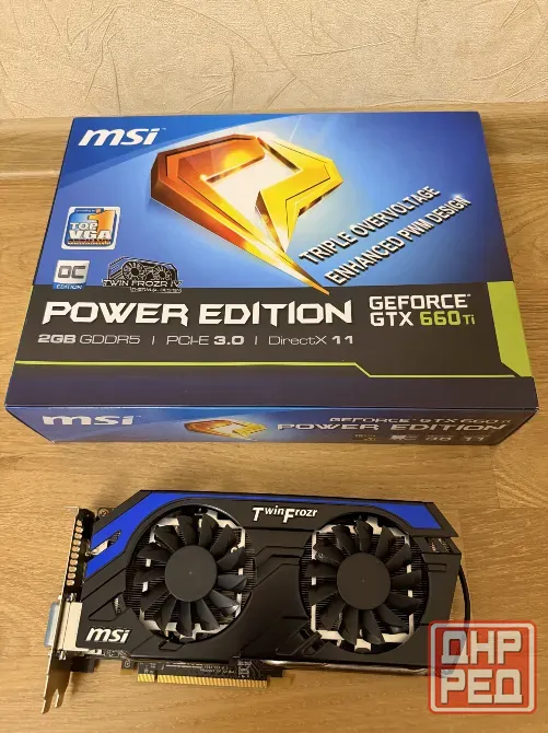 Видеокарта MSI GeForce GTX 660 Ti OC 2GB Донецк - изображение 4