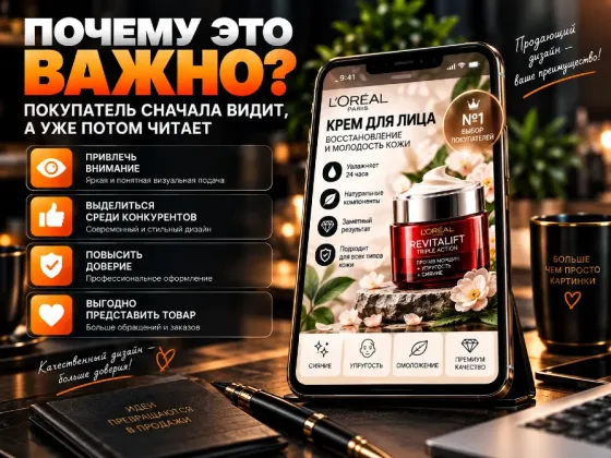 Дизайн карточек товаров для маркетплейсов Ростов-на-Дону