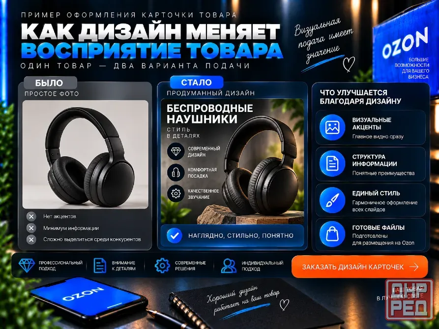 Инфографика карточки товаров для Ozon Ростов-на-Дону - изображение 5