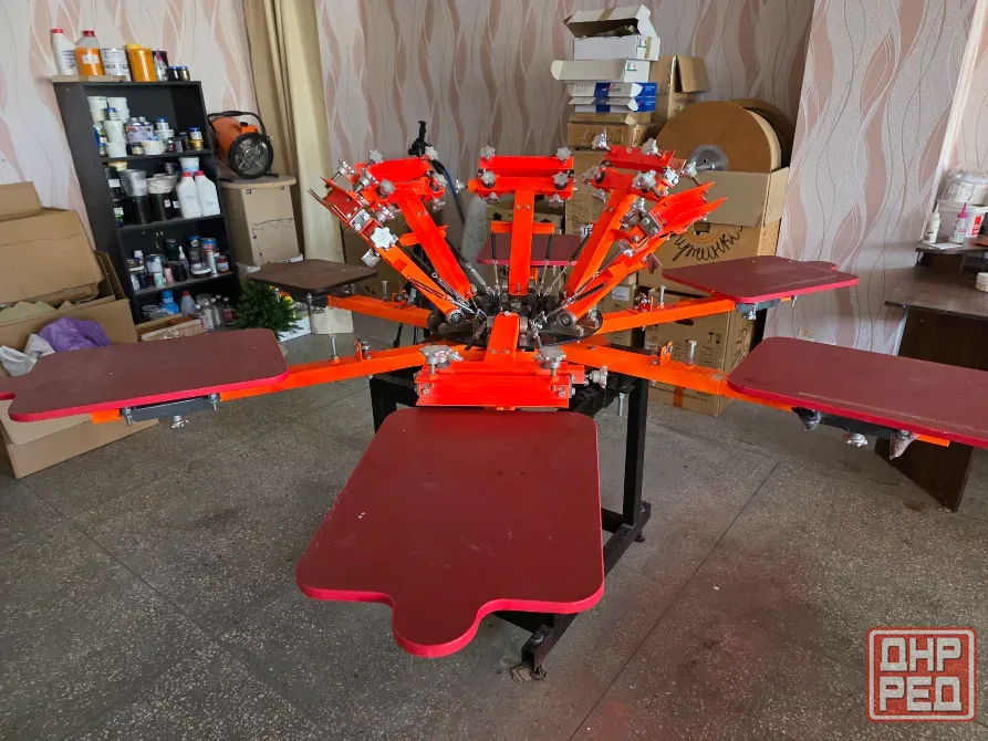Шелкотрафаретный станок 6×6 Донецк - изображение 8