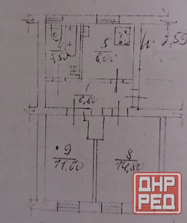 Продаю 2-х комнатную квартиру в Ворошиловском районе, пр. Театральный Донецк - изображение 1