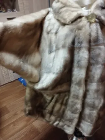 Норковый полушубок в королевском размере Донецк