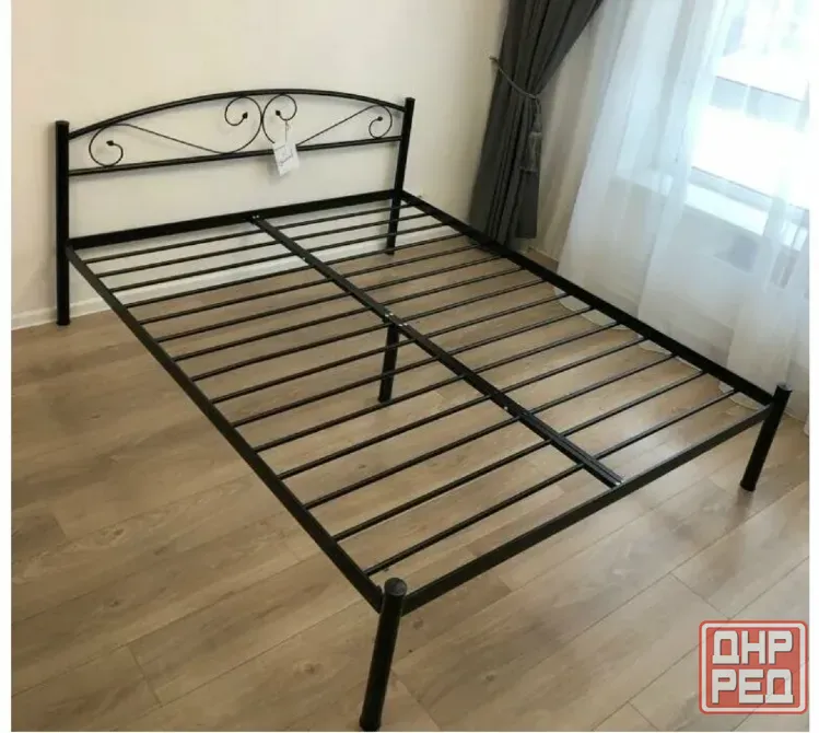 Продам двуспальную металлическую кровать Донецк - изображение 1