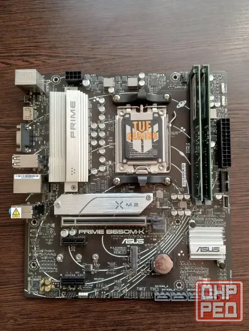 Продам материнскую плату ASUS PRIME B650M-K AM5 DDR5 Донецк - изображение 1