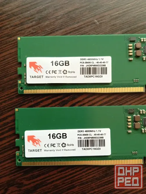 Продам оперативную память Target DDR5 Донецк - изображение 1