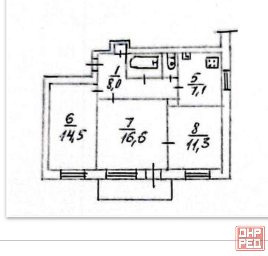 Продажа 3 комн. квартиры, ул. Робеспьера (Пролетарский р-н) Донецк - изображение 8