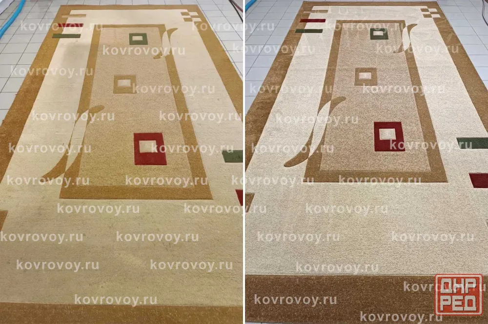 Стирка ковров в оборудованном цехе. Стирка пледов, одеял, крупного текстиля. Макеевка - изображение 1