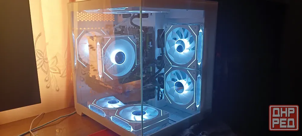 игровой пк rx 570 , xeon , 16 гб , обмен на 2 ноутбука Донецк - изображение 1