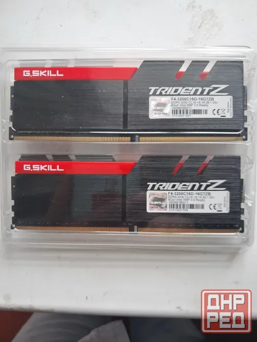 G.SKILL 3200 kit 8×2-16gb DDR4 CL 16-16-38 1,35v Горловка - изображение 1