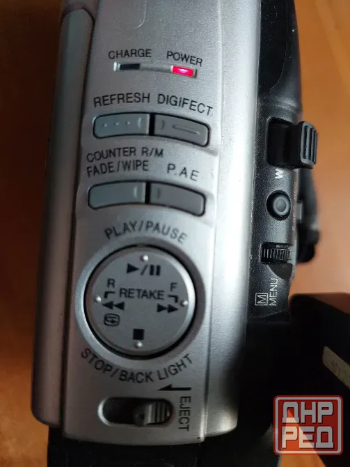 Видеокамера JVC GR-FX16E VHS-C, рабочая, с блоком питания Донецк - изображение 6