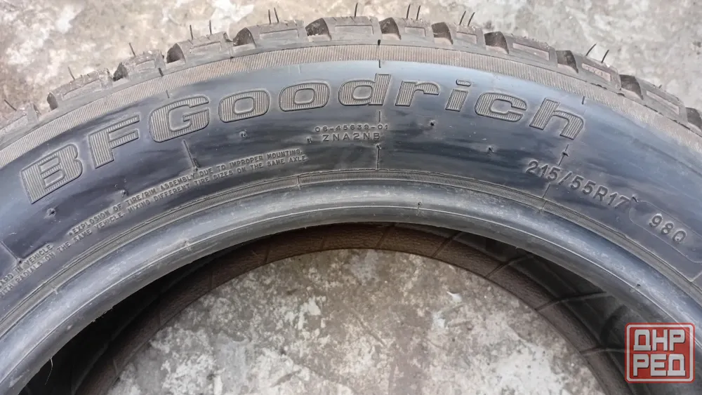 Зимняя резина BFGoodrich G-Force 215/55 R17 Донецк - изображение 3