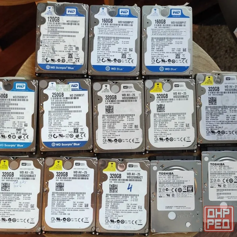 Жесткие диски Hdd 2.5 для ноутбуков и пк Донецк - изображение 1