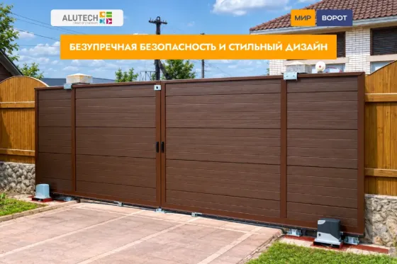 Встречные откатные ворота Донецк