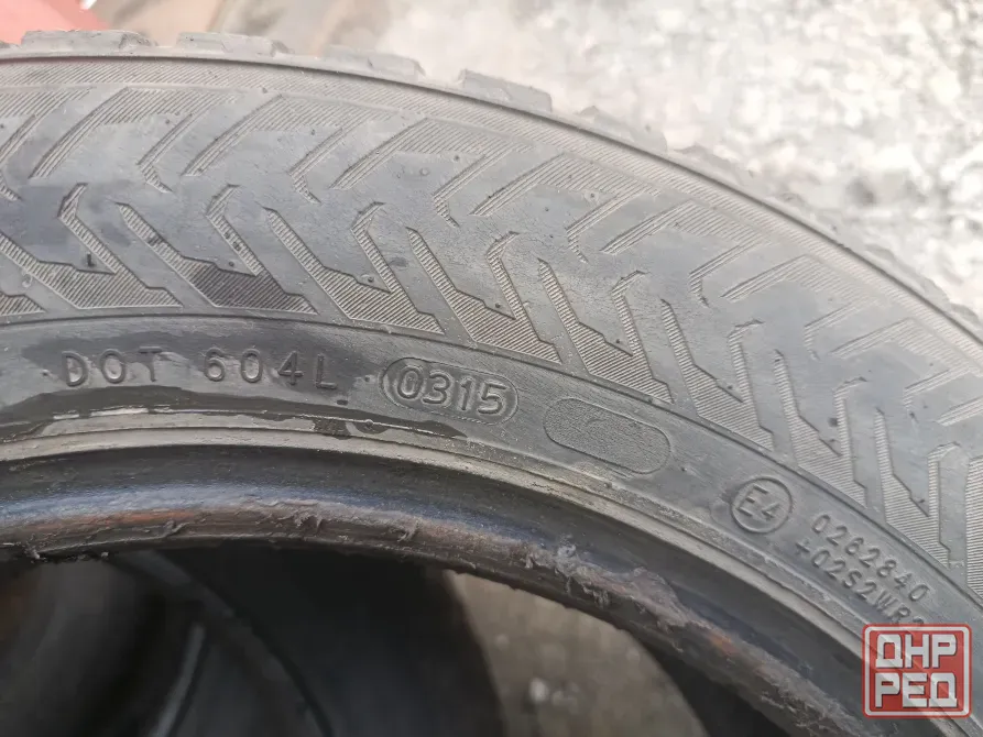 зимние шины бу 185/60/15 nokian Старобешево - изображение 8
