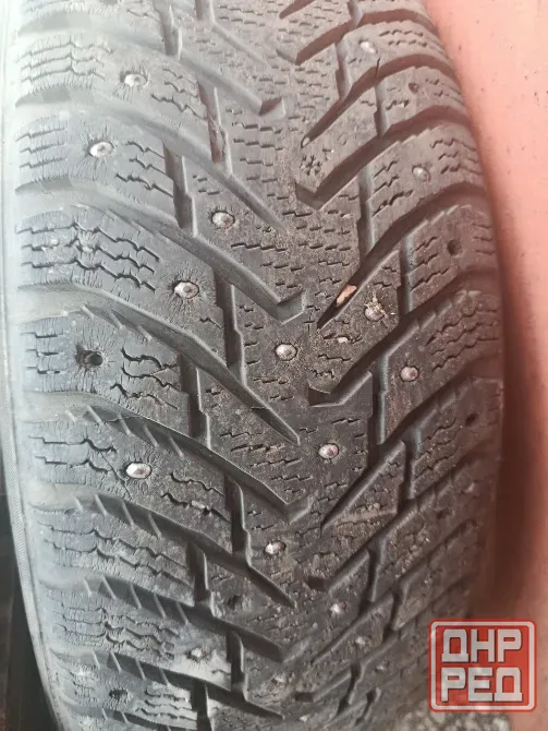 зимние шины бу 185/60/15 nokian Старобешево - изображение 6