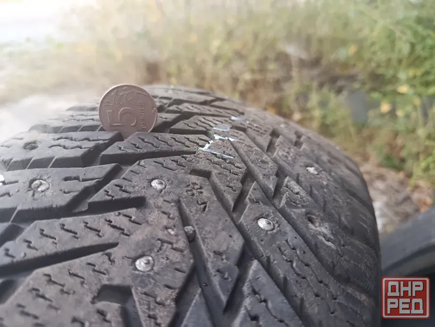 зимние шины бу 185/60/15 nokian Старобешево - изображение 4