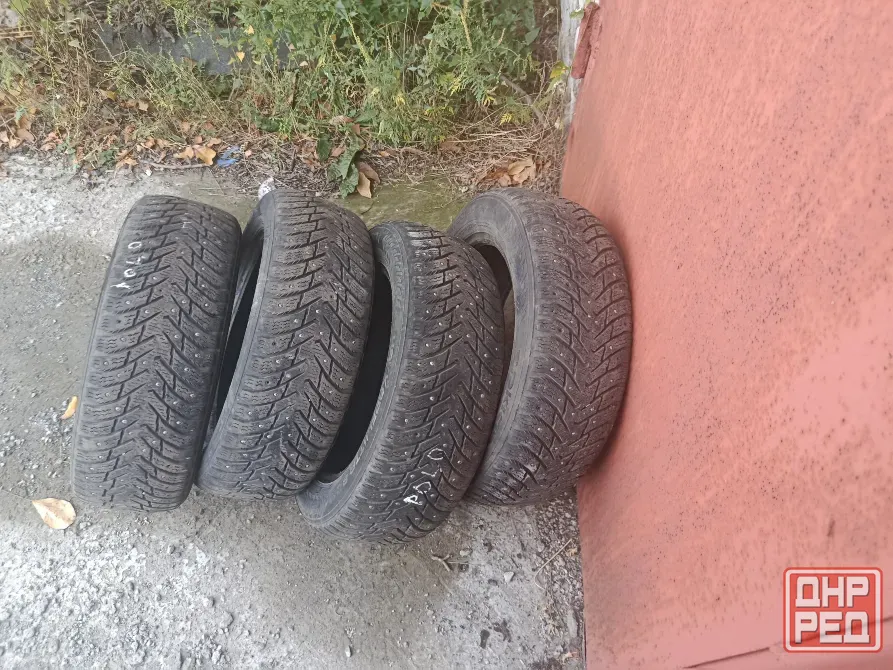 зимние шины бу 185/60/15 nokian Старобешево - изображение 7