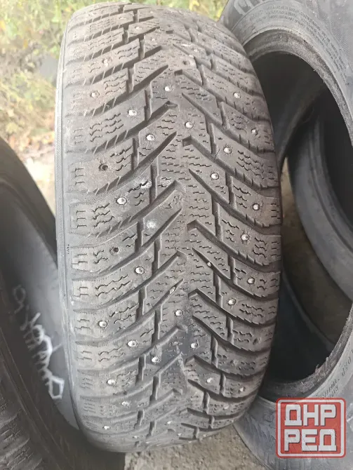 зимние шины бу 185/60/15 nokian Старобешево - изображение 3